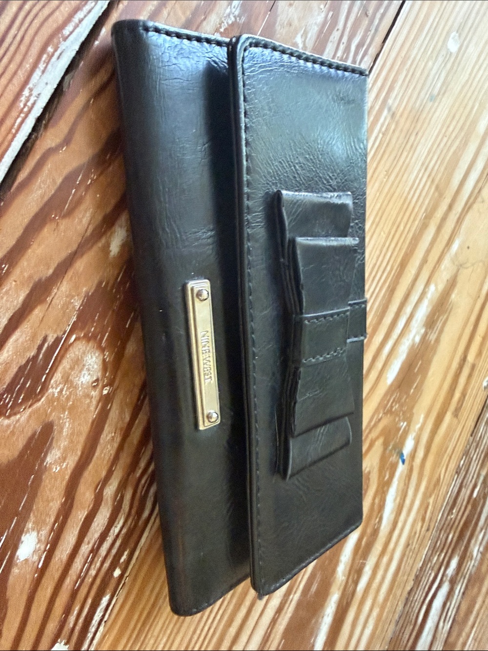 Nine West Black Leather Wallet